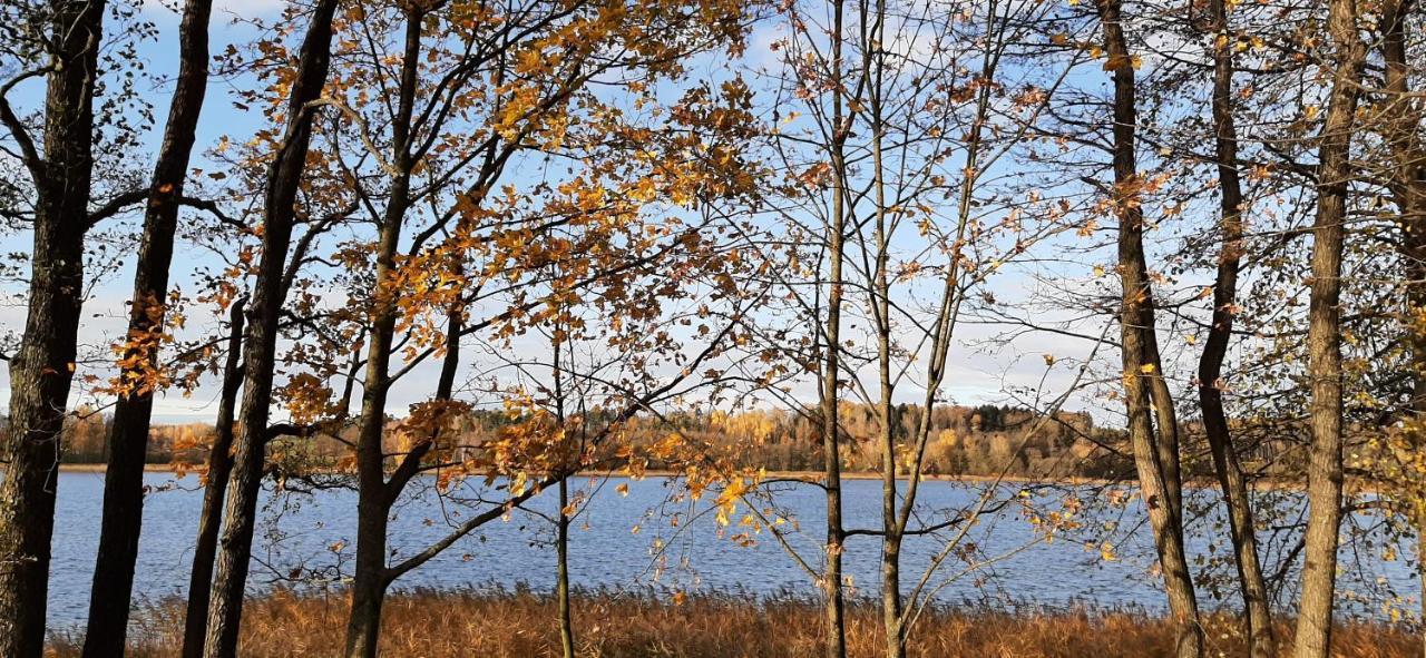 Vila Galadusis Prie Ezero Lazdijai Exteriér fotografie